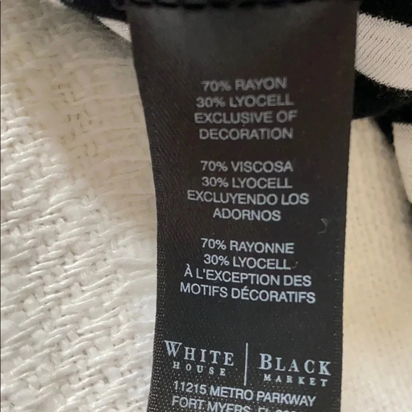 •WHBM• Double V Dressy Tee, Like new💕 - Picture 8 of 8